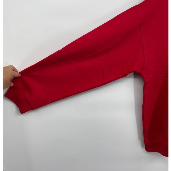 Wound Up All I Hear is Blah Blah Blah Red Pullover Sweatshirt Sweater NEW XXL - Picture 4 of 8
